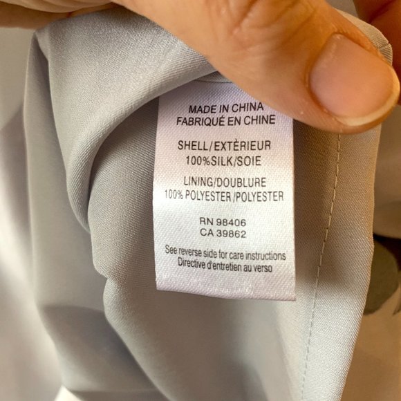 NWT Theory Landale 100% Silk Dress - Picture 8 of 14